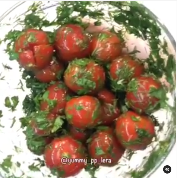 МАРИНОВАННЫЕ ПОМИДОРКИ