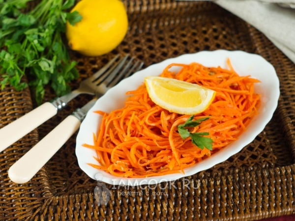 Морковь по-корейски